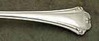 English Chippendale sterling silverware, silver flatware