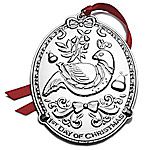 2012 Towle Twelve Days of Christmas Silver Ornament