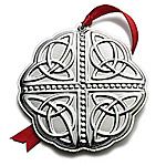 2012 Towle Annual Celtic Sterling Silver Christmas Ornament