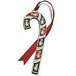 2012 Wallace Candy Cane Christmas Ornament