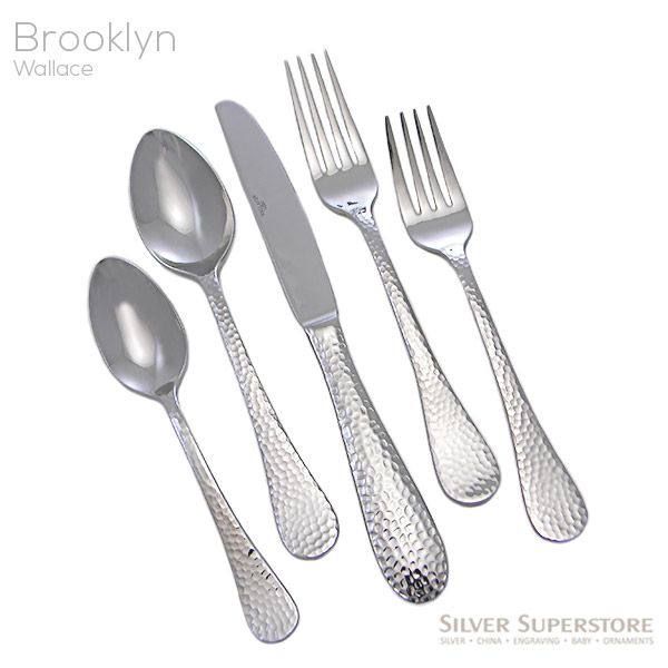 Wallace Brooklyn Stainless Steel Flatware, Silverware