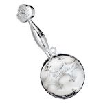 2012 Waterford Baby's First Christmas Silver Ornament