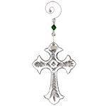 2012 Waterford Cross Crystal Christmas Ornament
