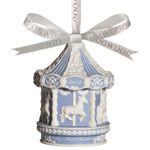 2012 Wedgwood Baby Boy's First Christmas Porcelain Ornament