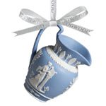 Wedgwood Figural Pitcher Porcelain Christmas Ornament