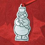 Woodbury Pewter Snowman Christmas Ornament