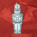 Woodbury Pewter Toy Soldier Christmas Ornament