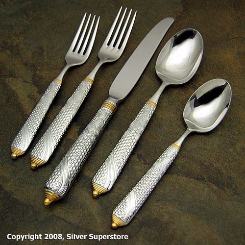 Byzantine Gold by Yamazaki Stainless Flatware for Less