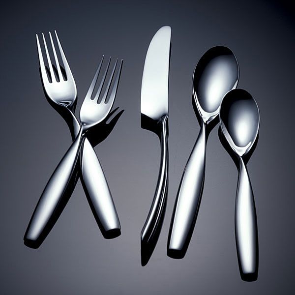 Swivel by Yamazaki Stainless flatware for less