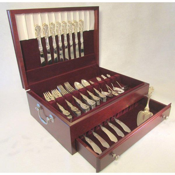 American Chest Co Bounty Flatware Chest Made in the USA