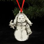 2013 Arthur Court Bunny Christmas Ornament