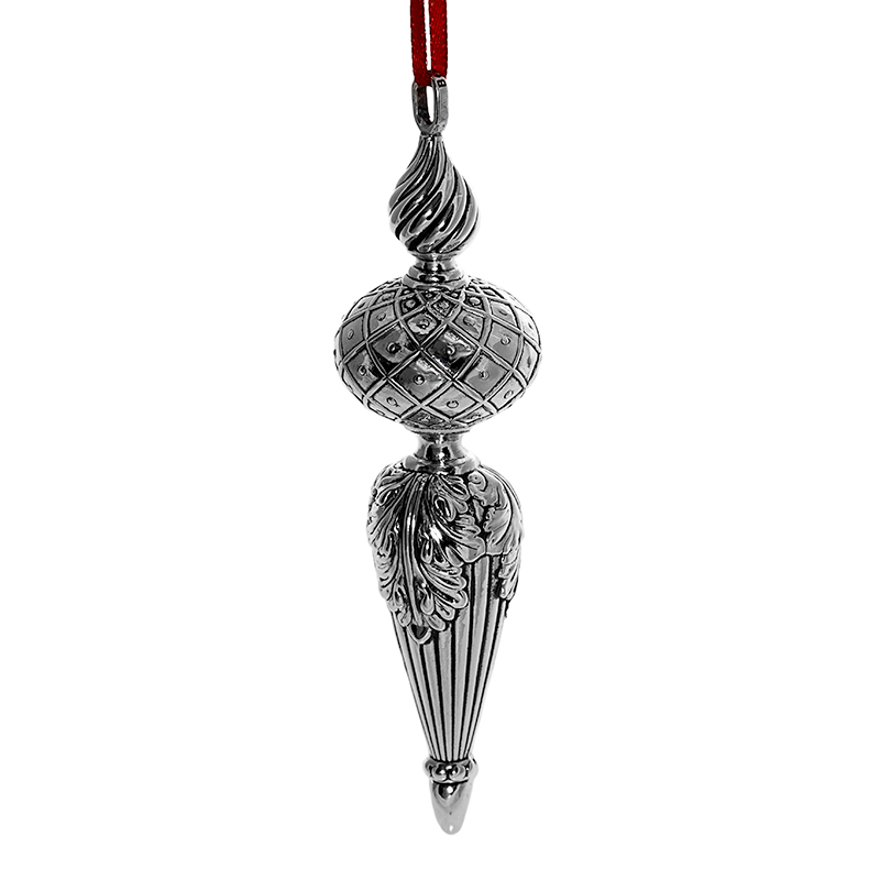 Barrett + Cornwall Revival Finial Drop Christmas Ornament 2016