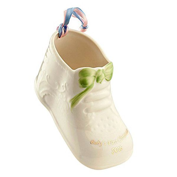 Baby's First Christmas 2015 Ornament by Belleek