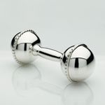 Cunill Pearls Sterling Silver Rattle