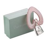 Empire Sterling Silver Little Miss Muffet Teething Ring Rattle