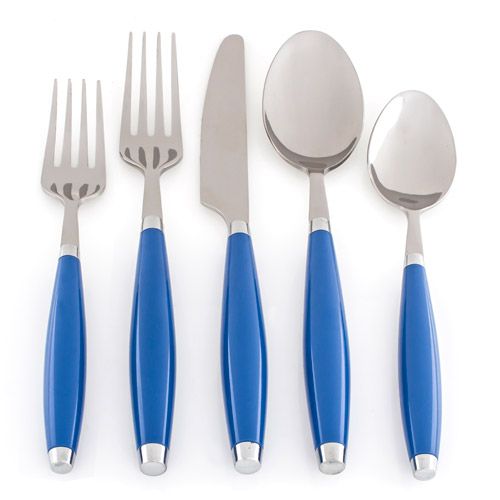 Fiesta Lapis Stainless Steel Flatware, Silverware