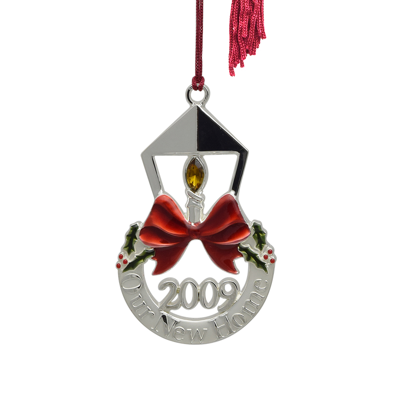 gorham 2009 our new home gorham silver christmas ornament gorham 2009 our new home gorham silver christmas ornament