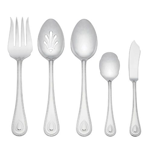 Lenox French Perle Stainless Steel Flatware, Silverware