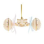2013 Lenox Baby's First Christmas Rattle China Ornament