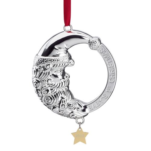 2013 lenox baby s first christmas silver ornament silver 2013 lenox baby s first christmas silver ornament silver