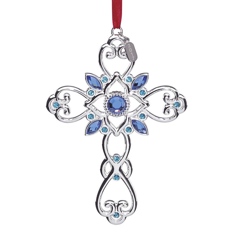 annual snow majesty ornament 2017 lenox christmas cross polish ornaments christmas