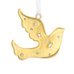 Lunt Golden Dove Christmas Ornament