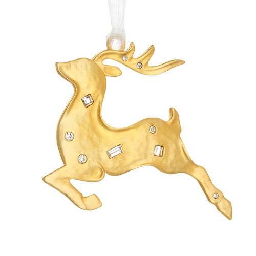 2015 lunt golden reindeer ornament 2015 lunt golden reindeer ornament