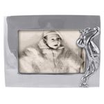 Mariposa Stork Picture Frame from Recycled Sandcast Aluminum