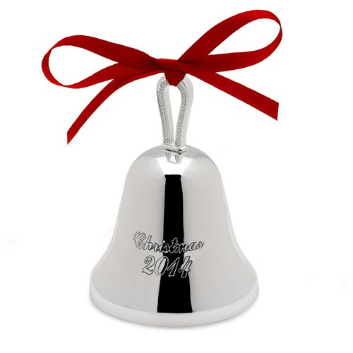 2014 mikasa annual silver bell christmas ornament silver 2014 mikasa annual silver bell christmas ornament silver