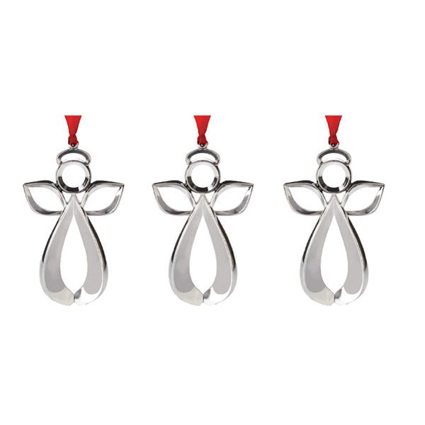2015 Nambe Mini Angels Ornament Silver Superstore