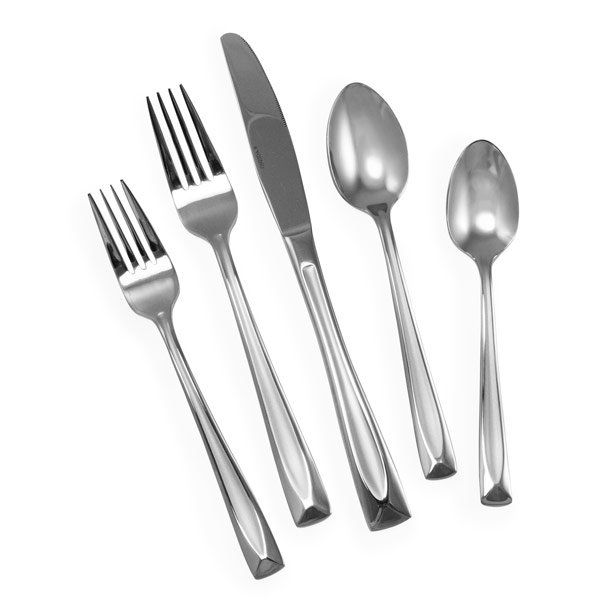 Satin Lincoln by Oneida Stainless flatware for less