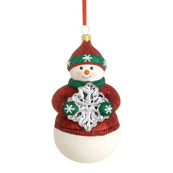 2015 reed barton snowflake snowman glass blown christmas 2015 reed barton snowflake snowman glass blown christmas