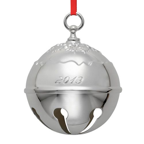 2014 reed and barton holly bell silver christmas ornament 2014 reed and barton holly bell silver christmas ornament