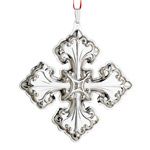 2013 Reed and Barton Annual Christmas Cross Sterling Silver Ornament