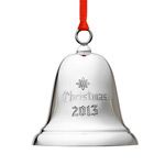 2013 Reed and Barton Annual Sterling Silver Christmas Bell Ornament