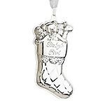 2013 Baby's First Stocking Sterling Silver Ornament