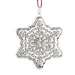 2013 Reed and Barton Holiday Snowflake Sterling Silver Ornament