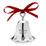 2013 Towle Annual Silver Bell Christmas Ornament