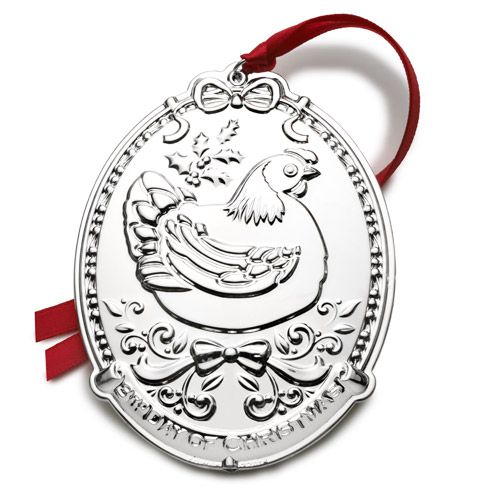 2014 twelve days of christmas silver ornament towle 2014 twelve days of christmas silver ornament towle