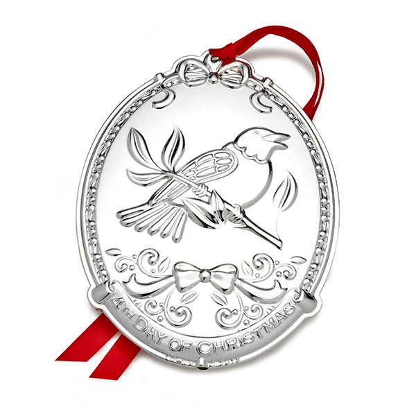 2015 twelve days of christmas silver ornament towle 2015 twelve days of christmas silver ornament towle
