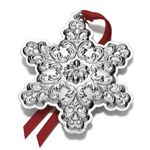 2013 Towle Old Master Snowflake Sterling Silver Christmas Ornament