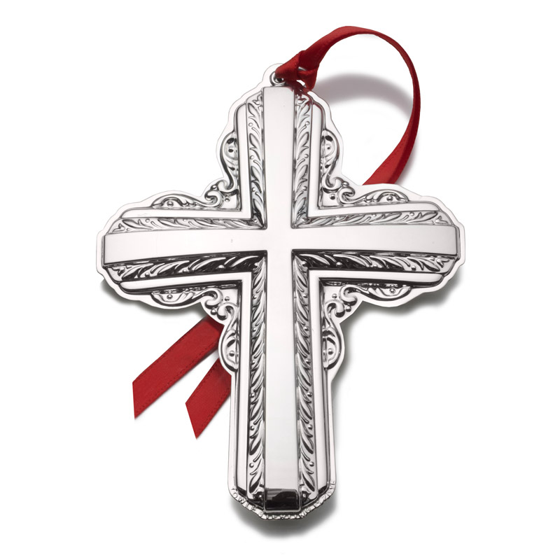 towle silver cross 2016 towle christmas ornament towle silver cross 2016 towle christmas ornament