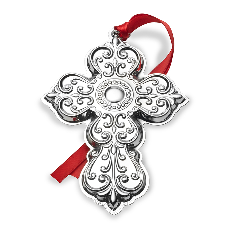 towle silver cross 2017 towle christmas ornament towle silver cross 2017 towle christmas ornament