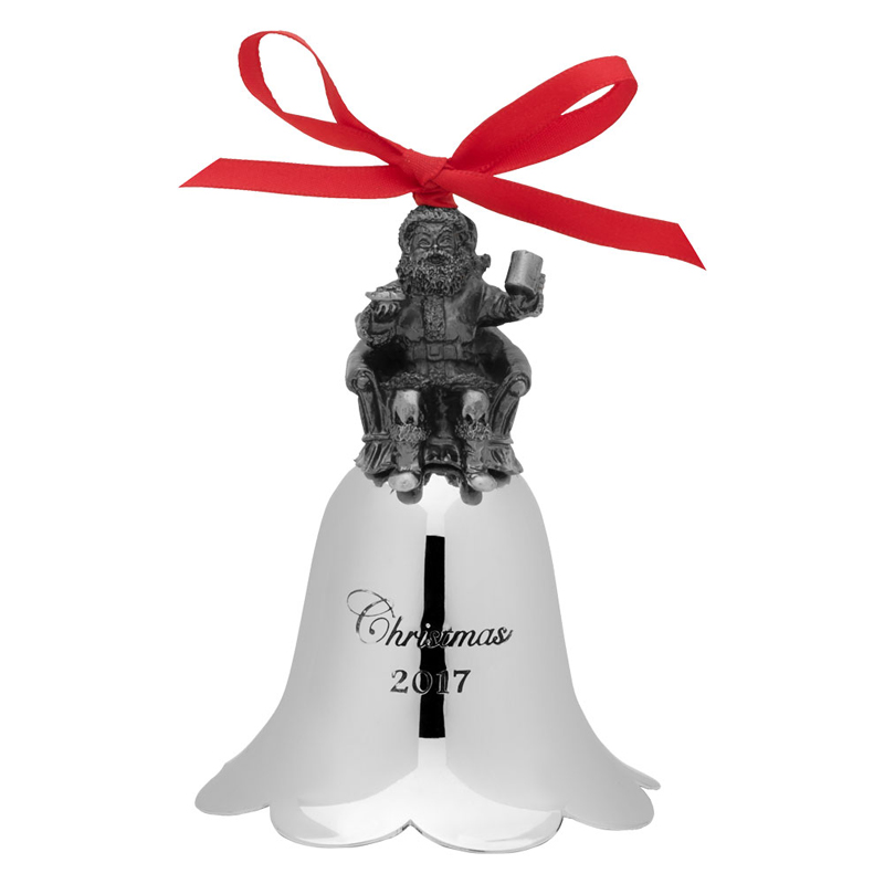 2017 Wallace Santa Bell in Nickel Plate