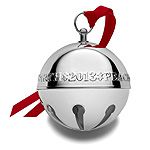 2013 Wallace Silverplate Sleigh Bell Christmas Ornament