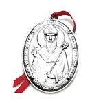2013 Wallace Silver Saint Patrick Christmas Ornament