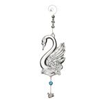 2013 Waterford Twelve Days Seven Swans Crystal Christmas Ornament
