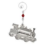 2013 Waterford Train Engine Crystal Christmas Ornament
