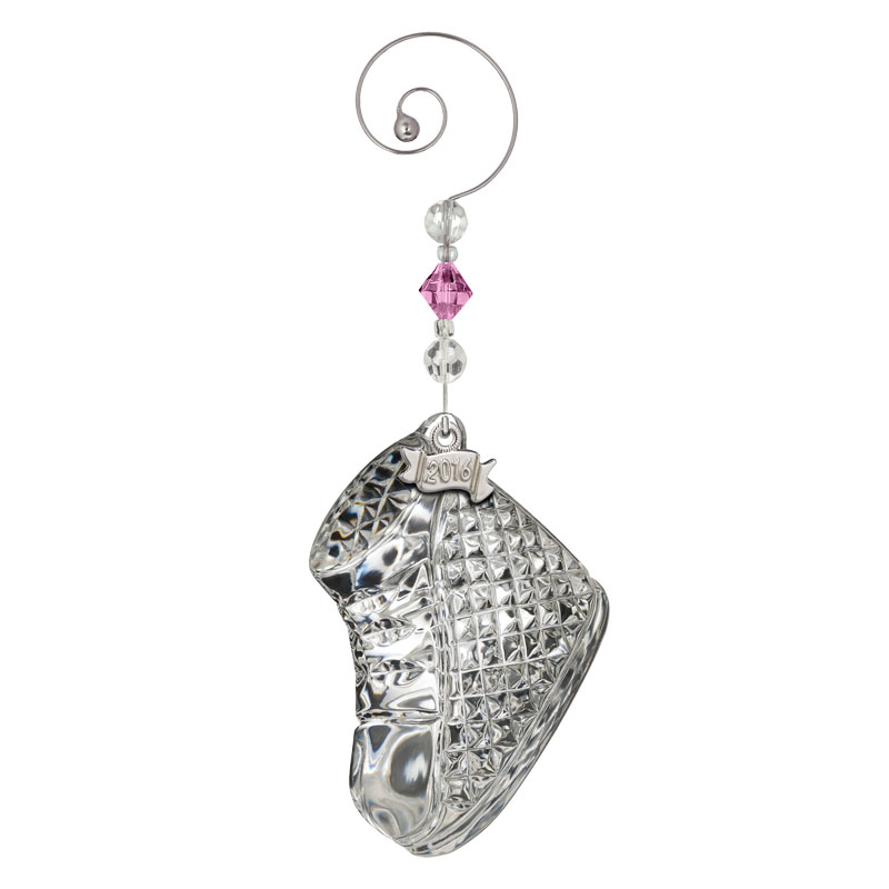 waterford crystal bootie baby 39 s first christmas waterford babys first christmas