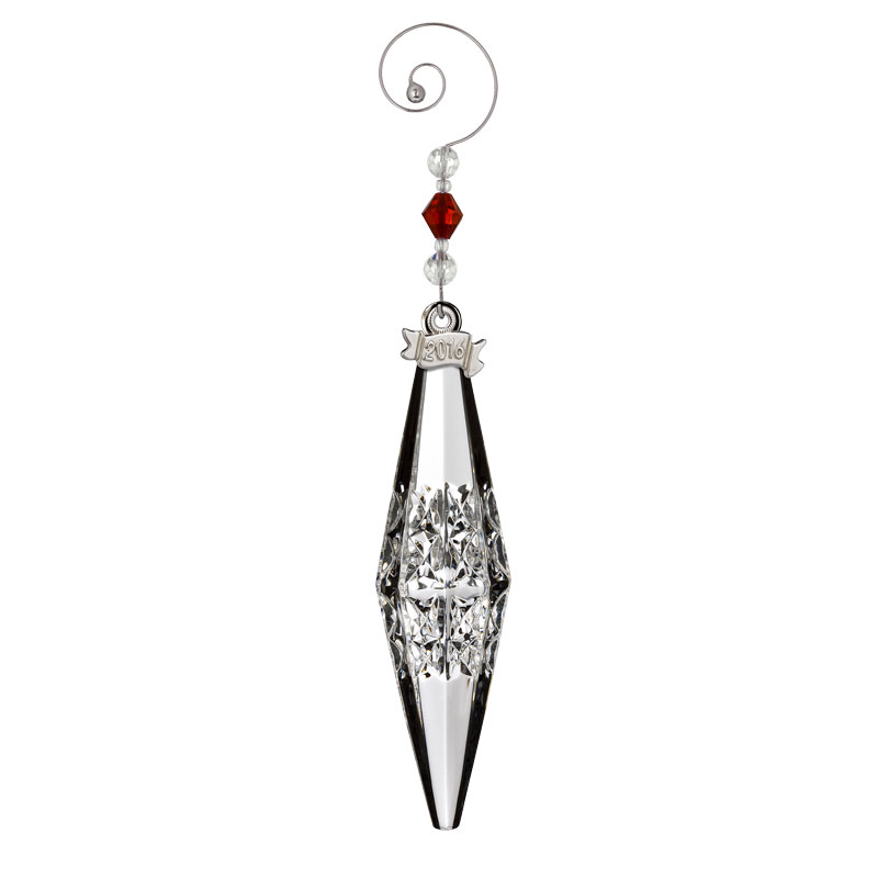 waterford crystal icicle ornament 2016 christmas ornament waterford crystal icicle ornament 2016 christmas ornament